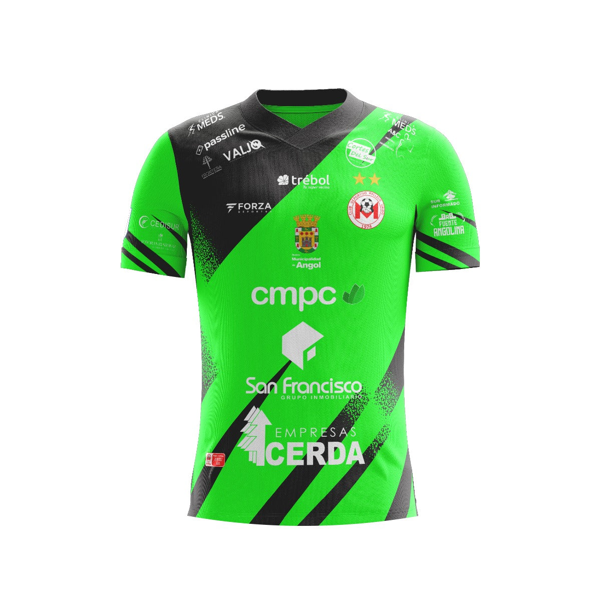 Camiseta oficial portero Malleco Unido 2025