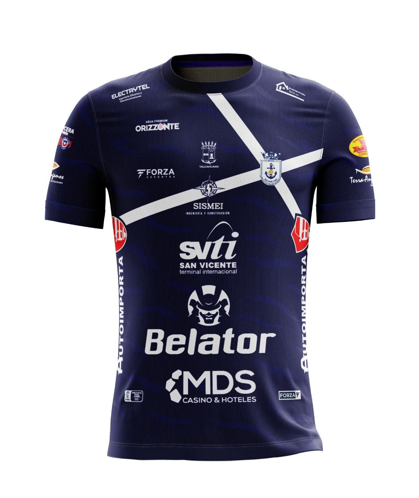 Camiseta oficial visita Naval de Talcahuano año 2025