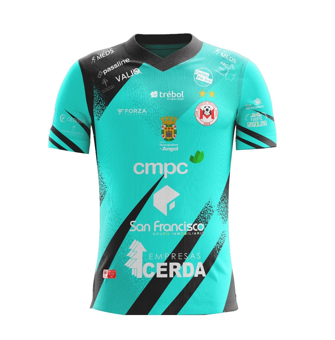 Camiseta portero oficial visita Malleco año 2025