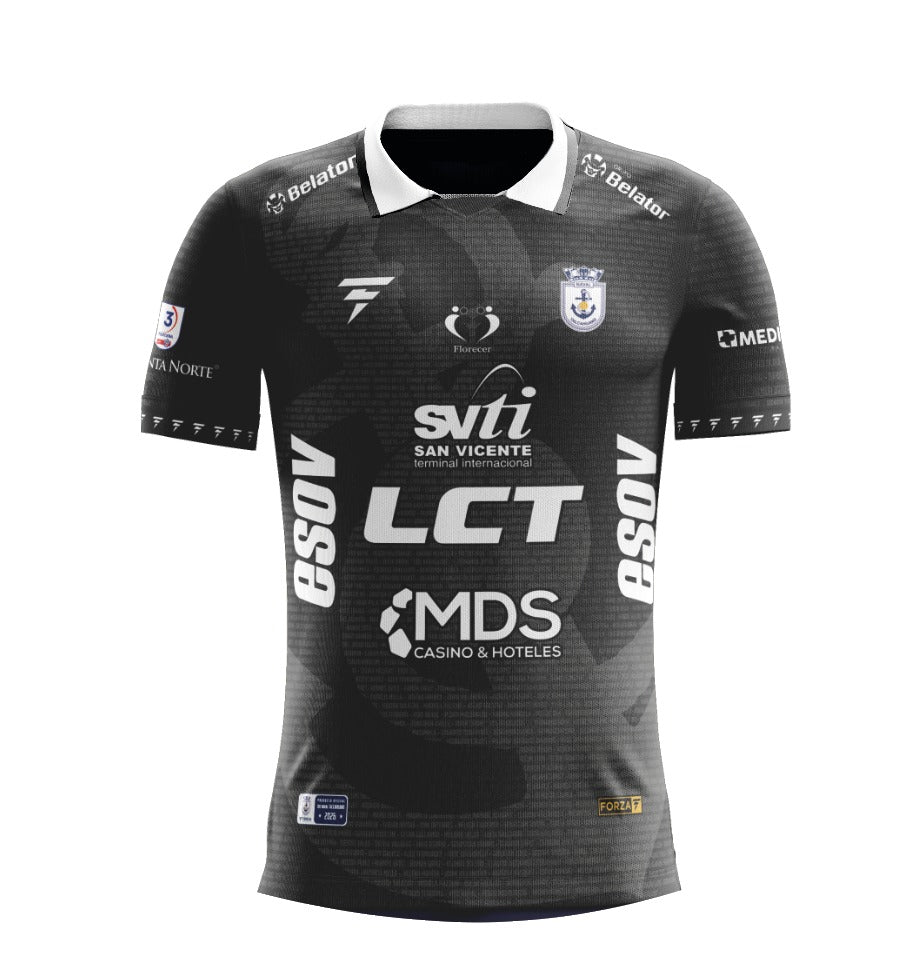 CAMISETA NAVAL ARQUERO NEGRA 2026
