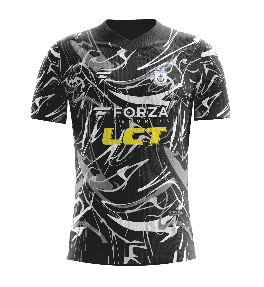 CAMISETA ENTRENAMIENTO NAVAL NEGRA 2026